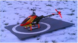 1.12.2012: Heli im Schnee!